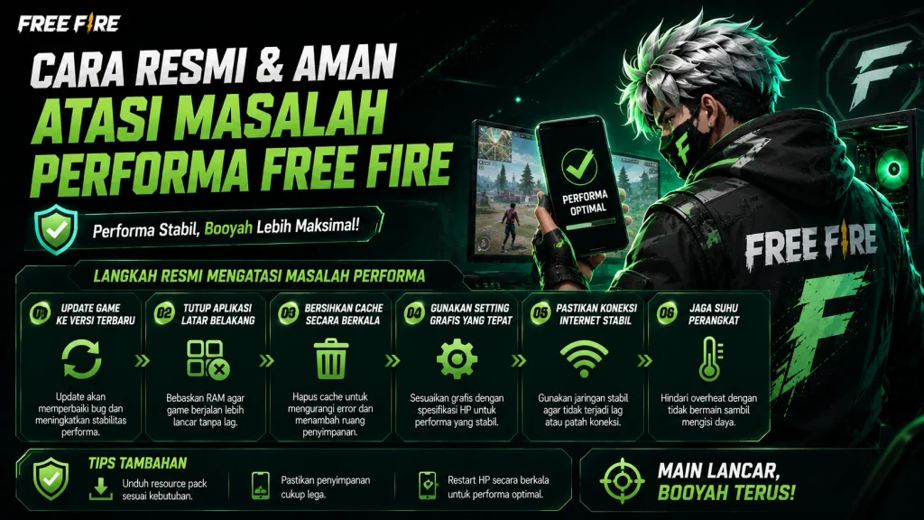 Cara Resmi dan Aman Mengatasi Masalah Performa Free Fire